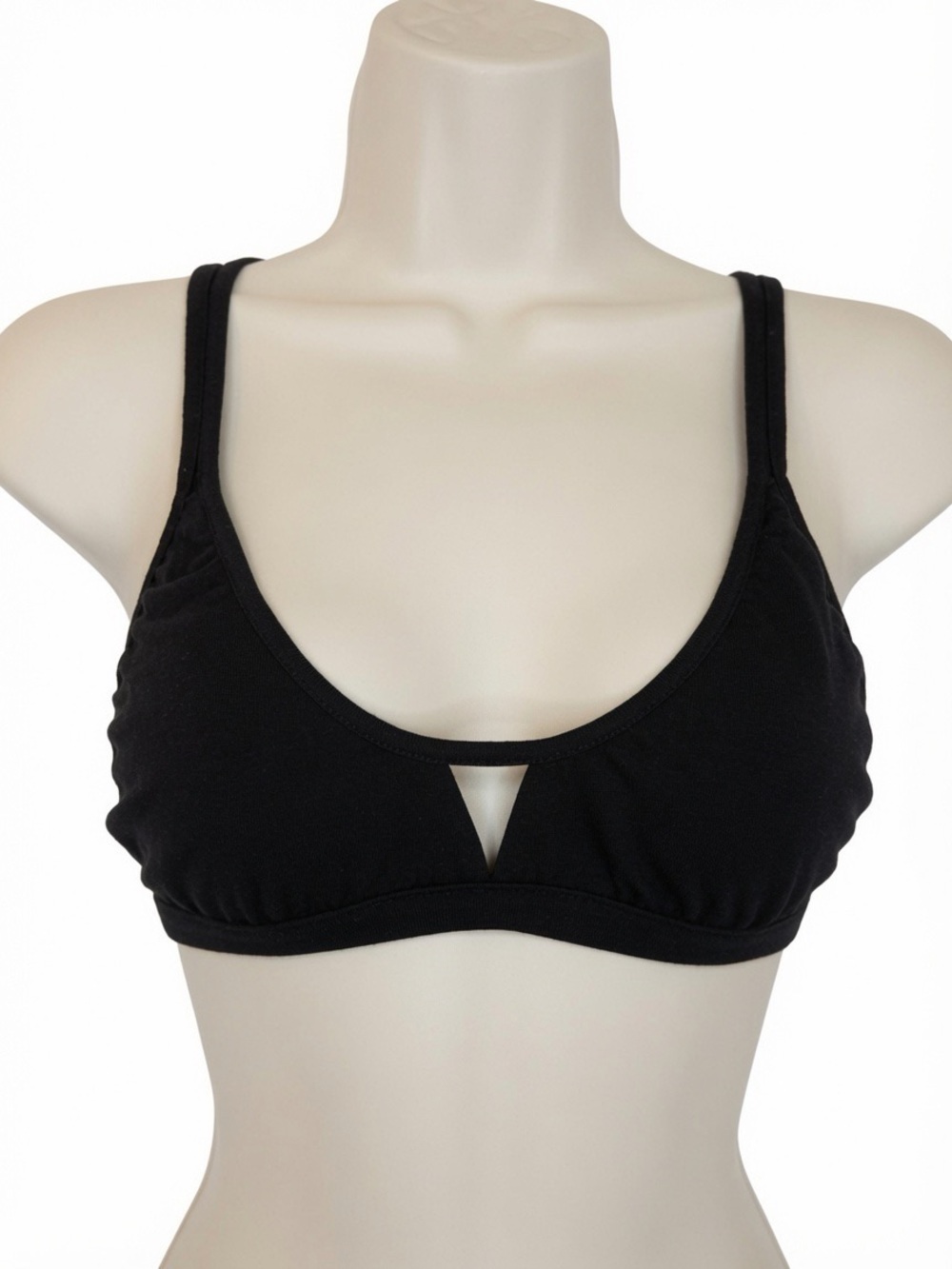 Chaser Urban Outfitters Bralette Size M.  Black Keyhole Cutout NWT